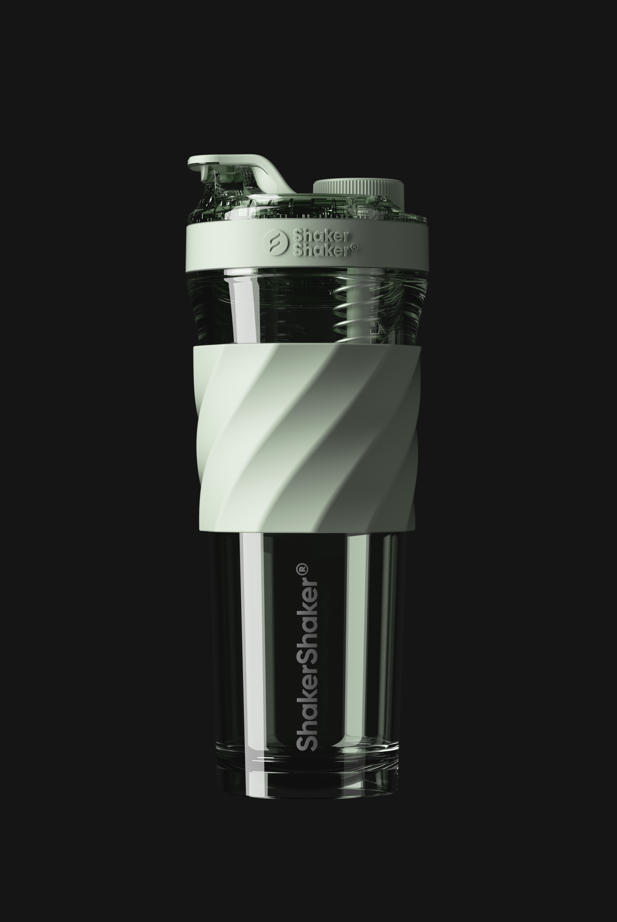 The "Go" 26oz Shaker Bottle (Sage)