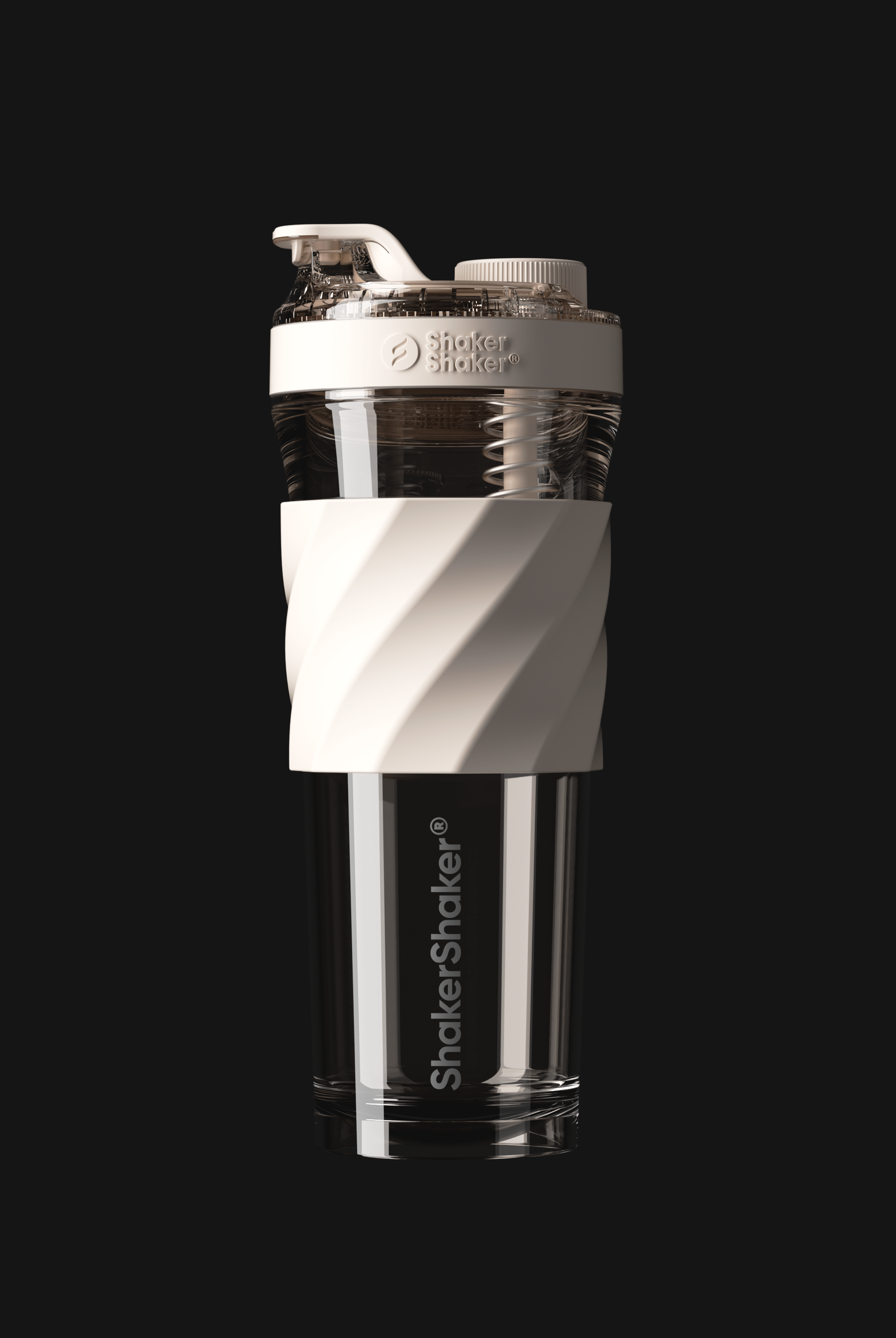 The "Go" 26oz Shaker Bottle (Sand)
