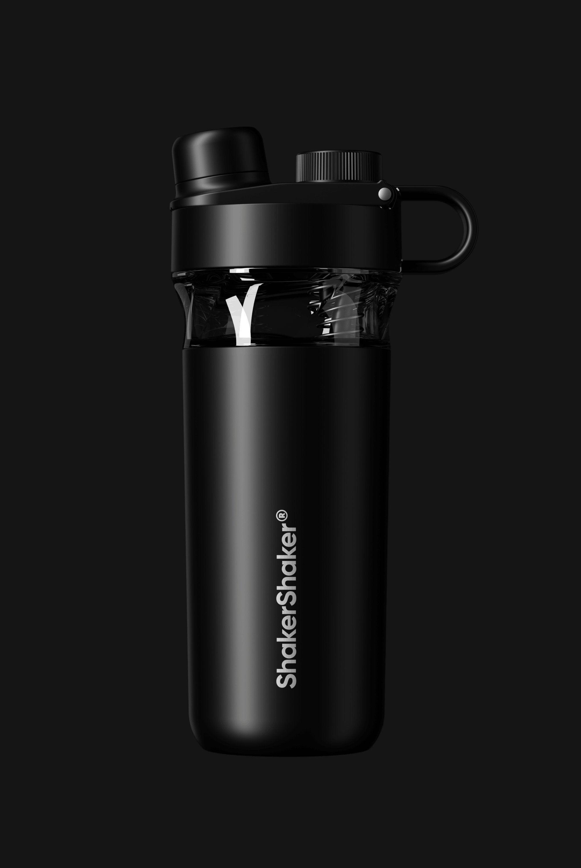 The "All-Day" 27oz Shaker Bottle (Black)