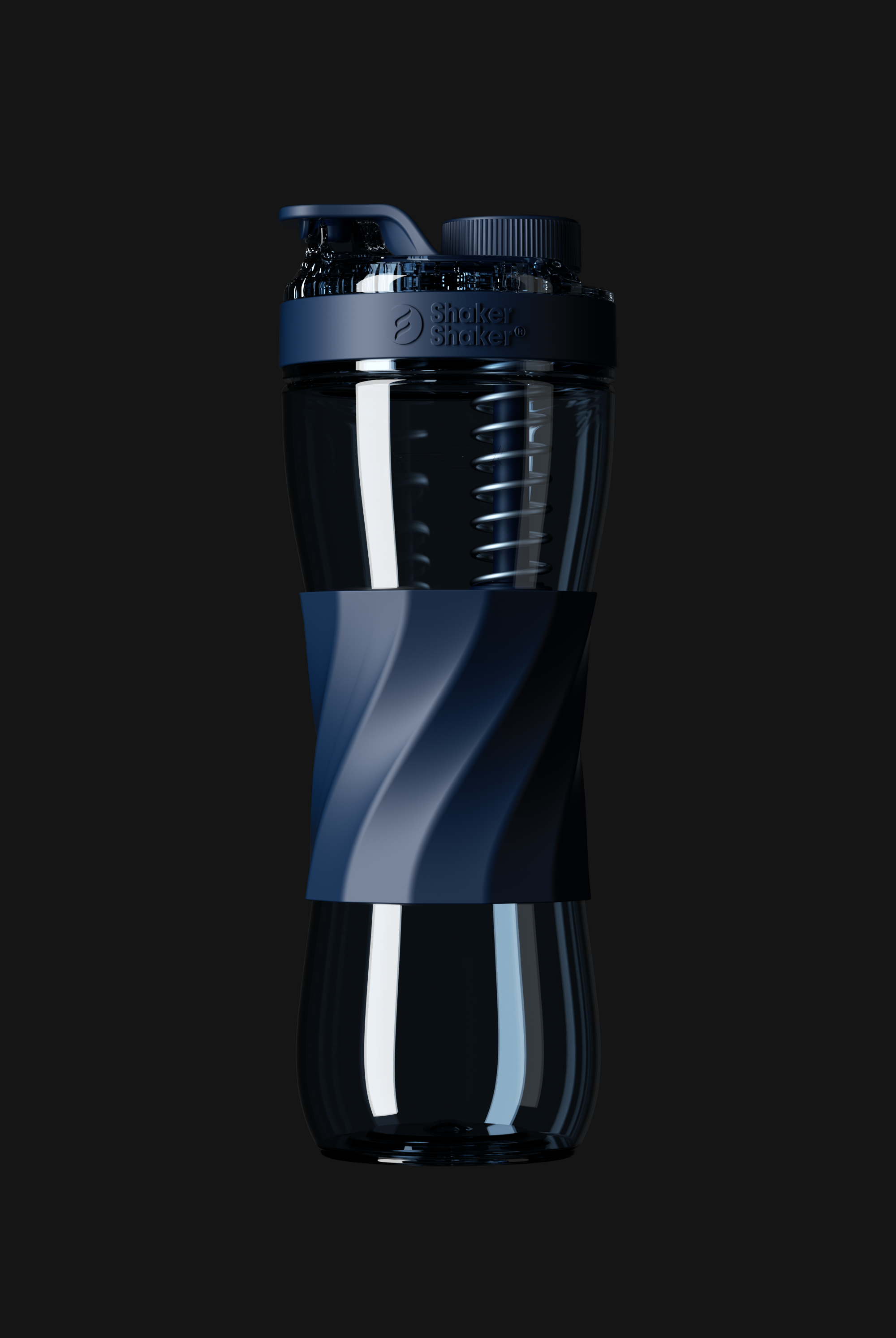 The "Form" Shaker Bottle (Navy)
