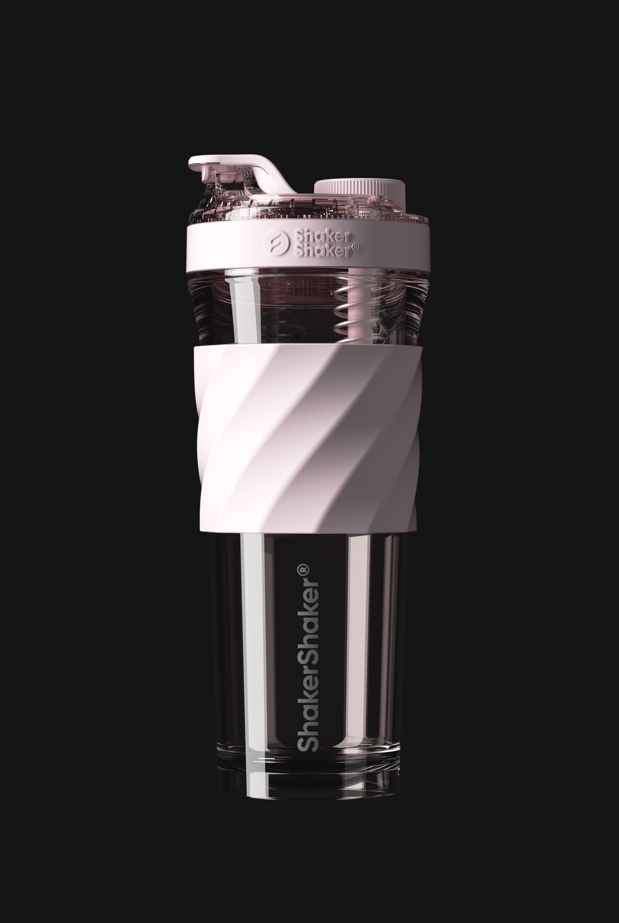 The "Go" 26oz Shaker Bottle (Pink)