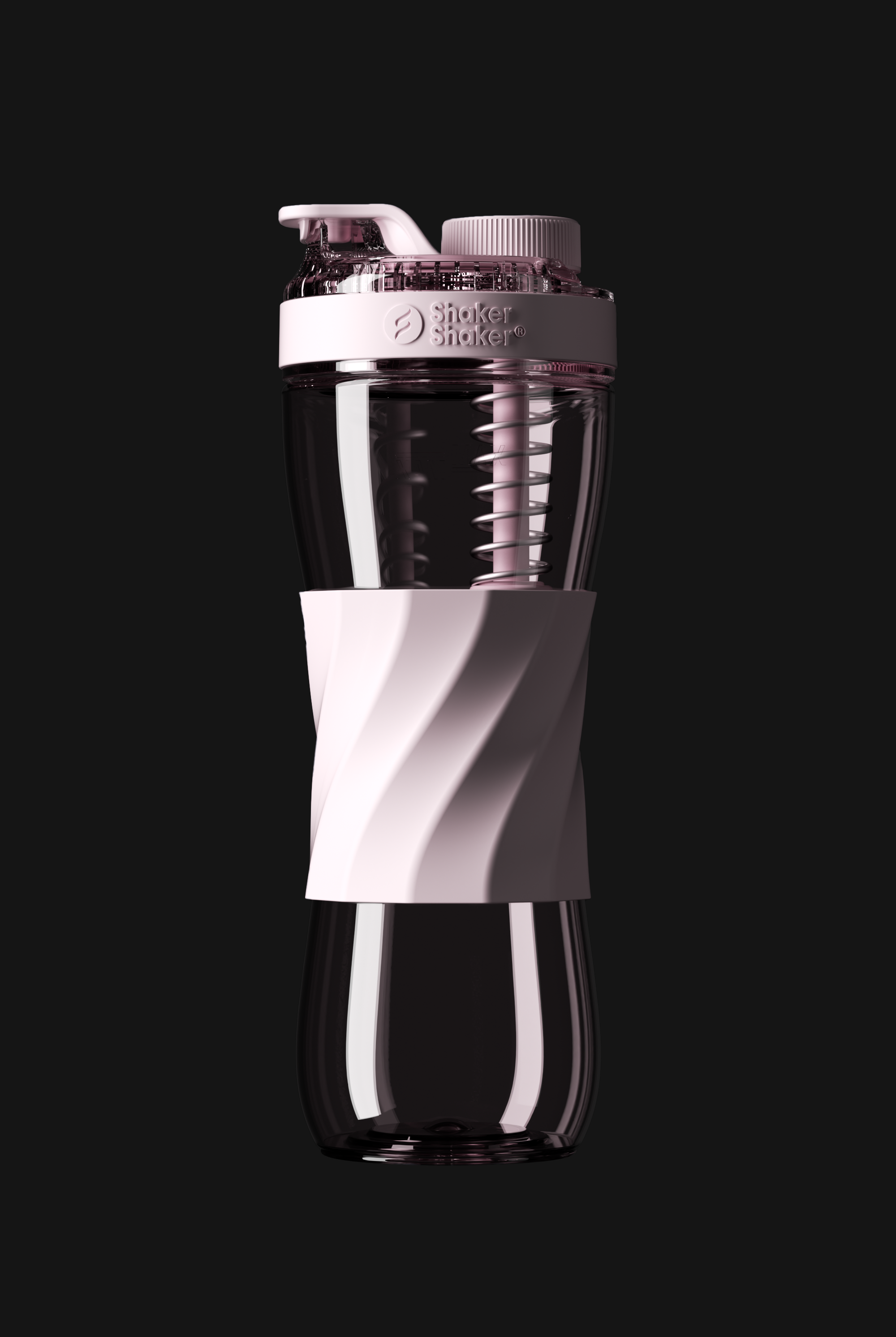 The "Form" Shaker Bottle (Pink)