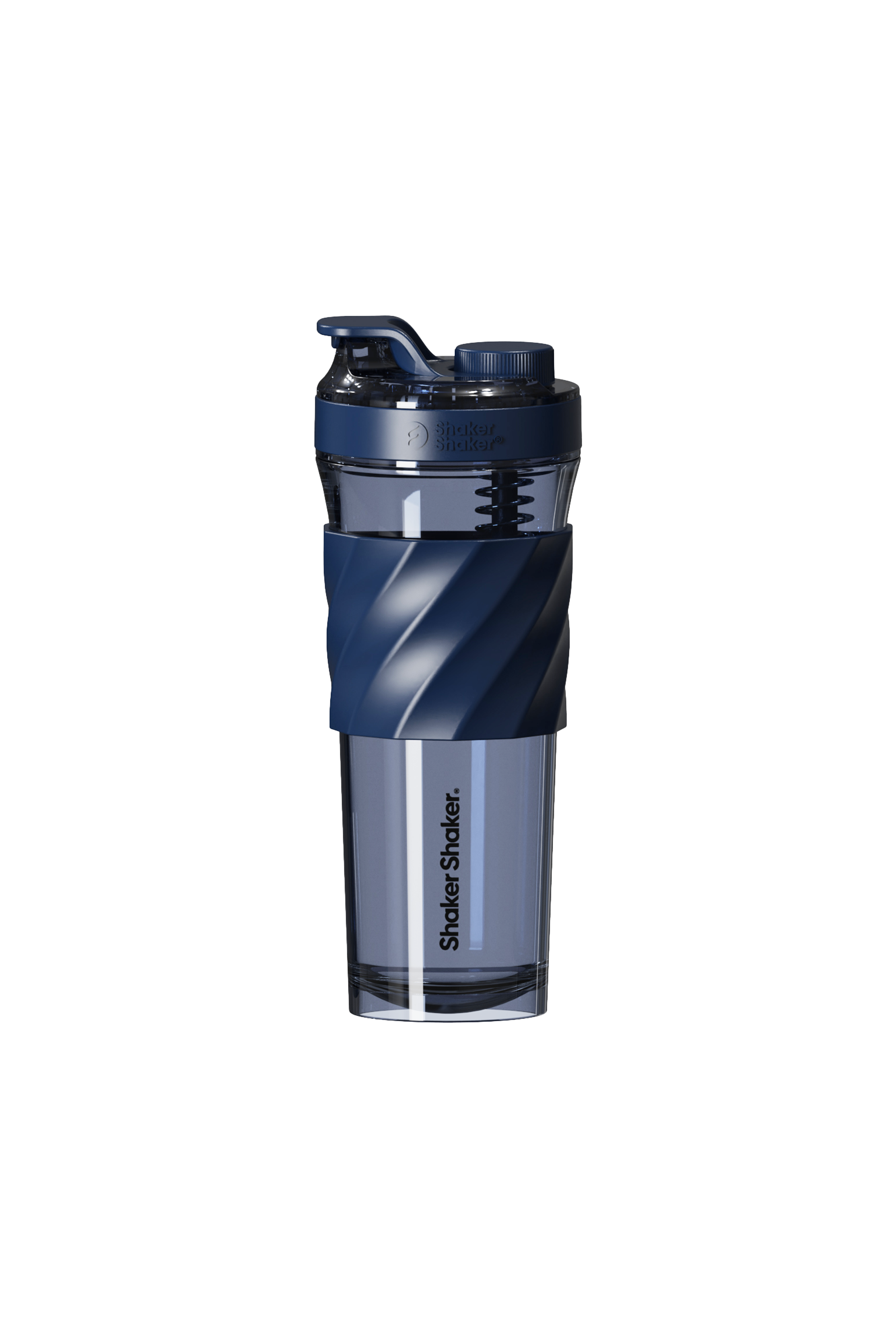 The "Go" 26oz Shaker Bottle (Navy)